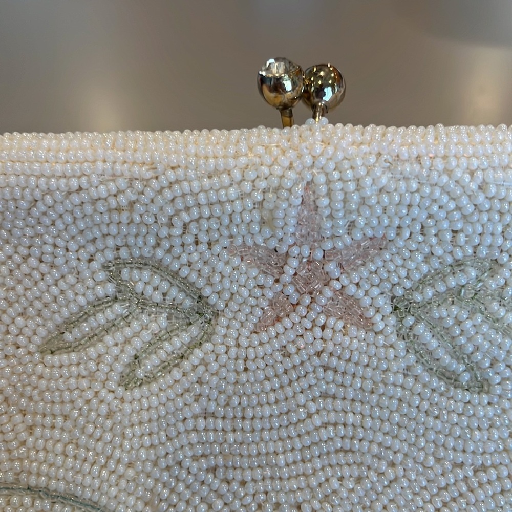 VINTAGE Beaded evening bag